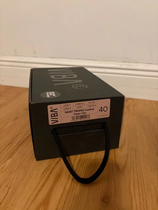 VIBAe Saint Tropez Leather Sandals – Fawn Tan (EU 40) – NEW - Picture 2 of 12